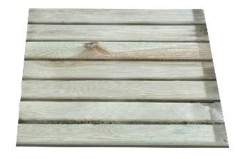 PEDANE ZIGRINATE LEGNO IMPREG.CM 50X50