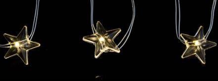 LUCI DECORATIVE STELLE 20 LED 8 FUNZ.