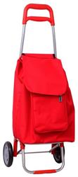 CARRELLO SPESA MAURER ACCIAIO ROSSO