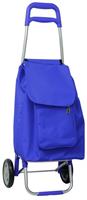 CARRELLO SPESA MAURER ACCIAIO BLU
