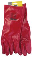 GUANTI MAURER PVC ROSSO CM 35 TAG.10