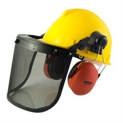 ELMETTO MAURER VISIERA A RETE+CUFFIE