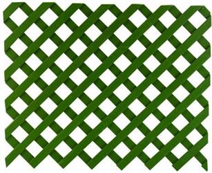 TRALICCIO FISSO PVC VERDE MT 2X1
