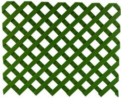 TRALICCIO FISSO PVC VERDE MT 2X1