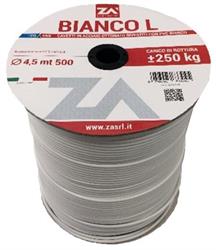 CAVETTO STENDIBIA.BIANCO MM 4,5 MT 500