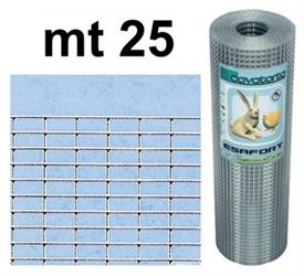 RETE ESAFORT 12,7X25,4X1,45 H.60 MT.25