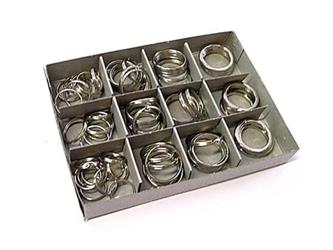 ANELLI X CHIAVI ASSORTITI  PZ.72