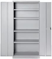 ARMADIO LAMIERA 2P. 4 RIP.CM77X38X176