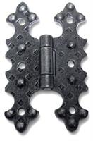 CERNIERA PIANA FERRO BATTUTO MM 55X92