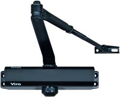 CHIUDIPORTA VIRO MULTIFORZA NERO C.ARR