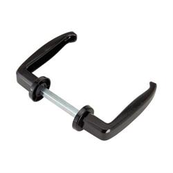 MANIGLIE LUISA NERE 8 65/75C.VIT.X CAN