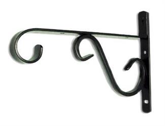 MENSOLE IN FERRO NERO OPACO CM 30