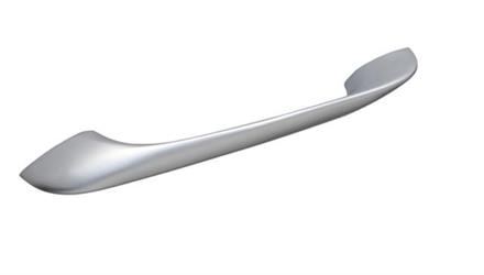 MANIGLIA ZAMA INTER.MM128 CROMO OPACO