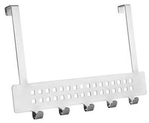 PORTABITO IN ACCIAIO CROMO PER PORTA