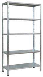 SCAFFALI 5 PIANI 1R 100X40 INC.ZINCATO