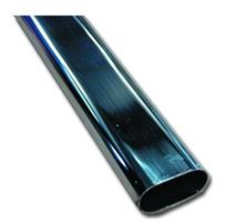 TUBO ARMADIO OVALE 30X15 CROM.MT.3