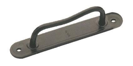 MANIGLIE X BALC.TONDE C.PLACCA VE.NERE