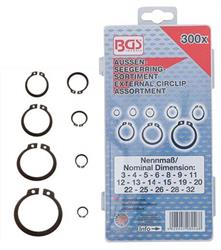 ASSORT.ANELLI EST.SEEGER MM3-32 PZ.300