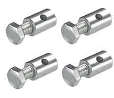 MORSETTI ZINCATI VITE MM 3,5 PZ4