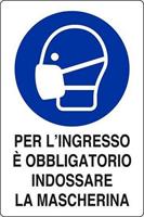 CARTELLO ALL.INGRESSO OBBL.M. CM.30X20