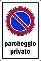 CARTELLI PLAST.CM 20X30 PARCHEG.PRIVA.