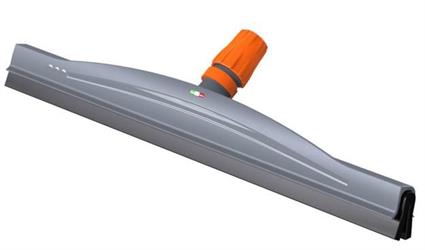 SPINGIACQUA PLASTICA GOMMA NERA CM 75