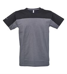 T SHIRT OVIEDO GREY/BLACK TG.M