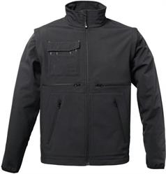 GIUBBINO SOFTSHELL CHAMBERY NERO TG.L