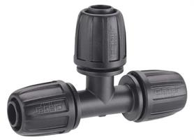 RACCORDO A TRE VIE X TUBO 16MM CLABER