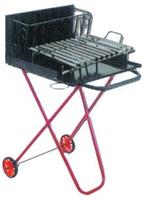BARBECUE SUPER-GRILL CM 70 CON RUOTE