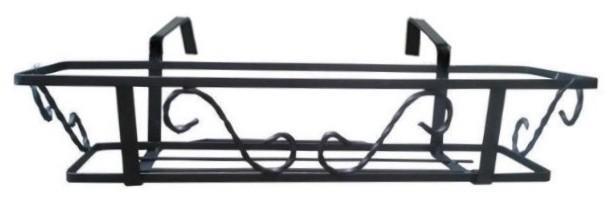 FIORIERE FISSE FERRO LAVORATO  CM  65