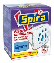 ELETTROEMANATORE SPIRA+10 PIASTRINE
