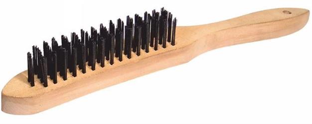 SPAZZOLA A MANO ACC.M/LEGNO 6 RANGHI