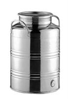 CONTEN.ACCIAIO INOX PRED.RUBINET.LT 10