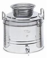 CONTEN.ACCIAIO INOX PRED.RUBINET.LT 15