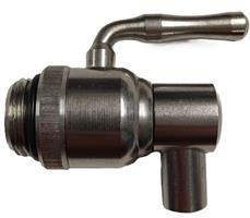 RUBINETTO A LEVA 1.2 CONT. INOX ITALIA