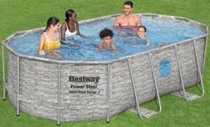 PISCINA 56714 POW.STEEL CM.472X250X100