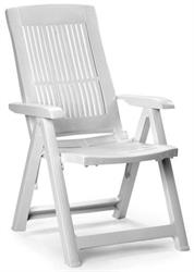 SEDIA PIEGHEVOLE TAMPA BIANCO IN PLP