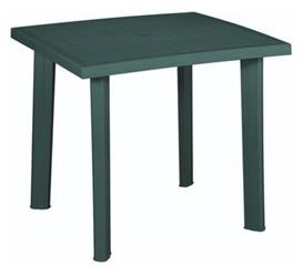 TAVOLO FIOCCO VERDE CM 75X80 IN PLP