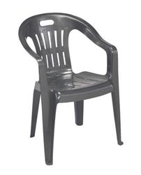 SEDIA PIONA ANTRACITE IN PLP