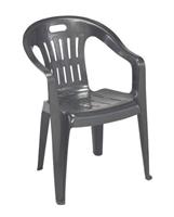 SEDIA PIONA ANTRACITE IN PLP