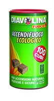 DIAVOLINA ACCENDIFUOCO ECOLOGICO PZ100