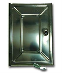 PORTINE ISPEZ.INOX C.CHIAVE MM 185X265