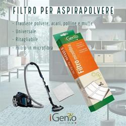 SET FILTRI I-GENIO PER ASPIRAPOLVERE