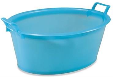 BAGNI OVALI POLIT. CM 55 LT 24 BLU