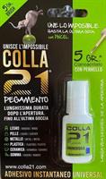 COLLA 21 BRUSH TUBO GR 5 - VERDE