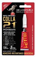 COLLA 21 GEL TUBO GR 3 - ROSSA