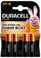 BATTER.DURACELL STILO ALKA.MN1500 PZ 4