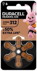 BATT.DURACELL EASY TAB 312 MARRONE PZ6