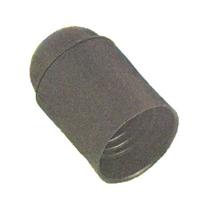 PORTALAMPADE E 14 LISCIA NERO PZ 2